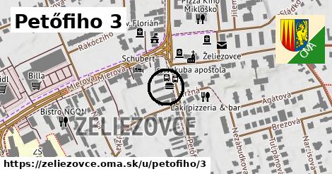 Petőfiho 3, Želiezovce