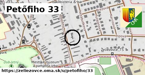 Petőfiho 33, Želiezovce