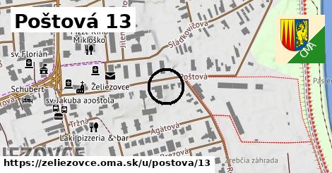 Poštová 13, Želiezovce