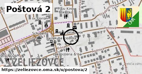 Poštová 2, Želiezovce