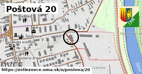 Poštová 20, Želiezovce