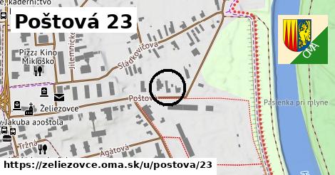 Poštová 23, Želiezovce