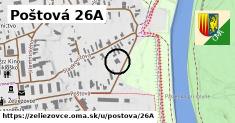 Poštová 26A, Želiezovce