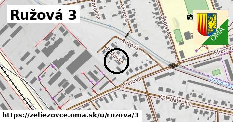 Ružová 3, Želiezovce