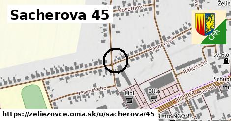 Sacherova 45, Želiezovce