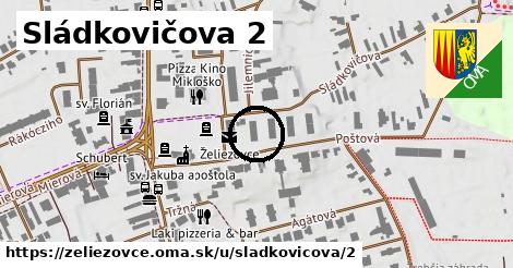 Sládkovičova 2, Želiezovce