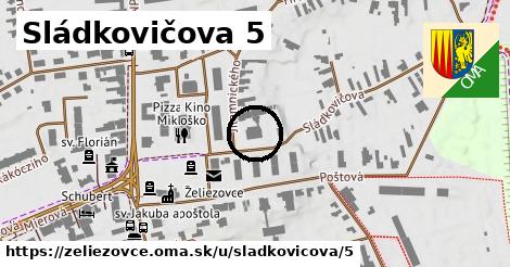 Sládkovičova 5, Želiezovce