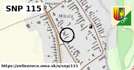SNP 115, Želiezovce