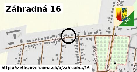 Záhradná 16, Želiezovce