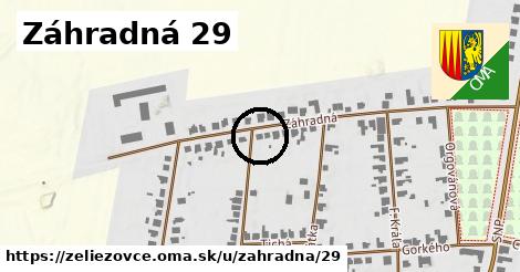 Záhradná 29, Želiezovce