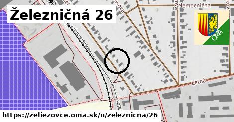 Železničná 26, Želiezovce