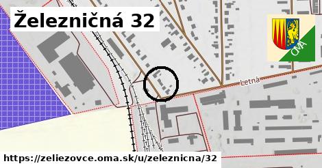 Železničná 32, Želiezovce