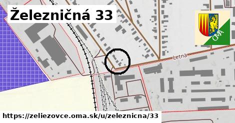 Železničná 33, Želiezovce