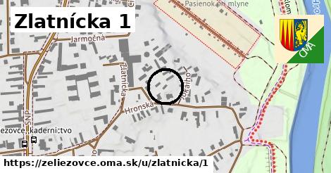 Zlatnícka 1, Želiezovce