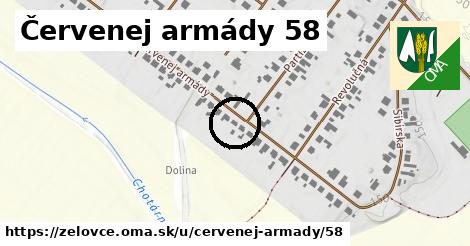 Červenej armády 58, Želovce