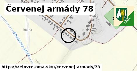 Červenej armády 78, Želovce