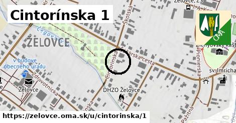 Cintorínska 1, Želovce