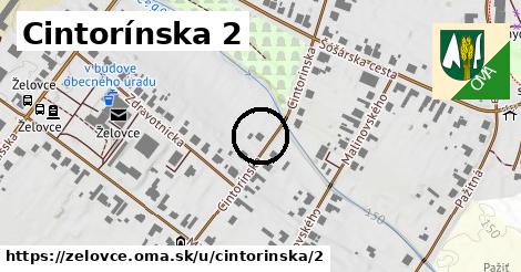 Cintorínska 2, Želovce