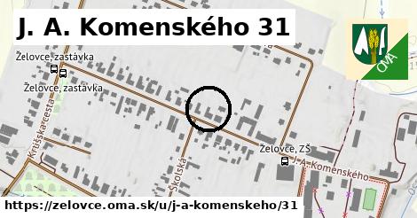 J. A. Komenského 31, Želovce