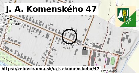 J. A. Komenského 47, Želovce
