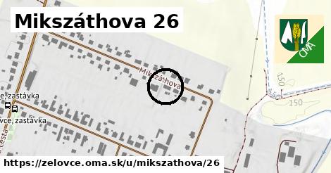 Mikszáthova 26, Želovce