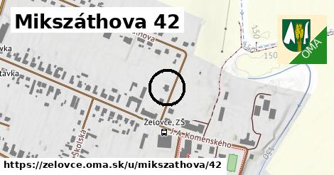 Mikszáthova 42, Želovce