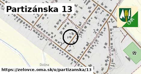 Partizánska 13, Želovce