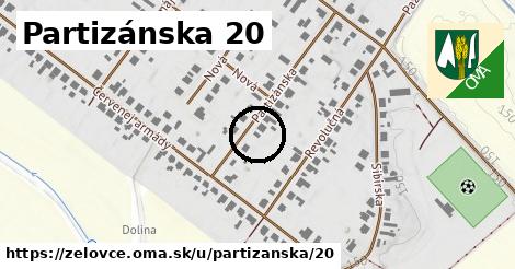 Partizánska 20, Želovce