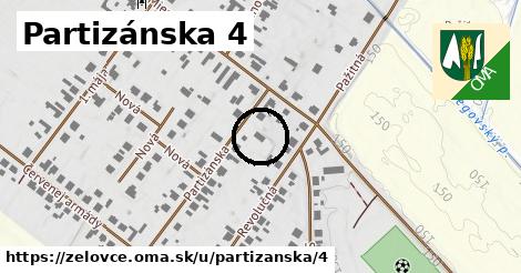 Partizánska 4, Želovce