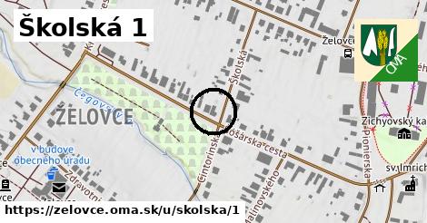 Školská 1, Želovce