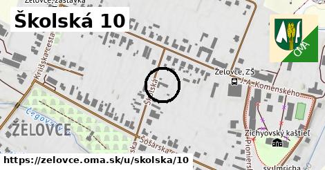 Školská 10, Želovce