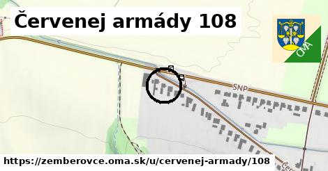 Červenej armády 108, Žemberovce