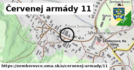 Červenej armády 11, Žemberovce