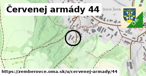 Červenej armády 44, Žemberovce