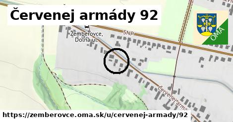 Červenej armády 92, Žemberovce