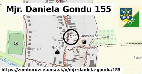 Mjr. Daniela Gondu 155, Žemberovce