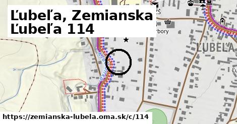 Ľubeľa, Zemianska Ľubeľa <span class="supisne">114</span>
