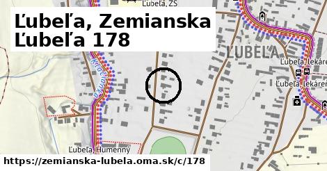 Ľubeľa, Zemianska Ľubeľa <span class="supisne">178</span>