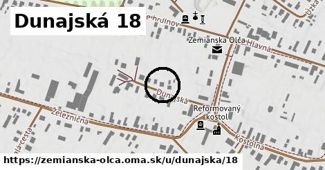 Dunajská 18, Zemianska Olča