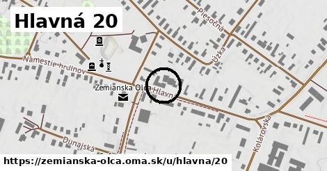 Hlavná 20, Zemianska Olča