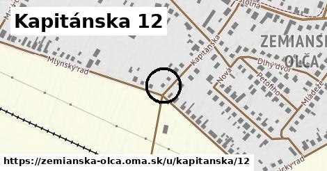 Kapitánska 12, Zemianska Olča