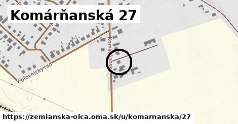 Komárňanská 27, Zemianska Olča