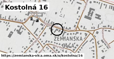 Kostolná 16, Zemianska Olča