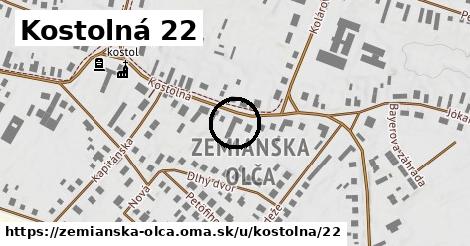 Kostolná 22, Zemianska Olča