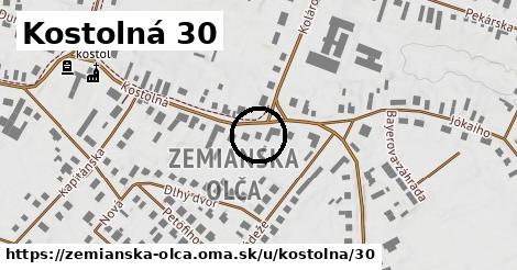 Kostolná 30, Zemianska Olča