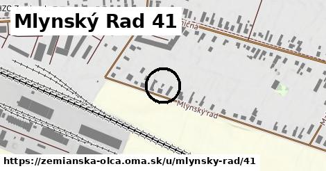 Mlynský Rad 41, Zemianska Olča