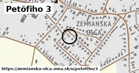 Petöfiho 3, Zemianska Olča