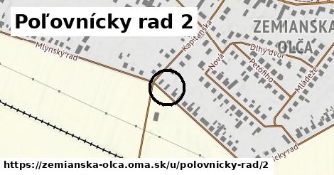 Poľovnícky rad 2, Zemianska Olča