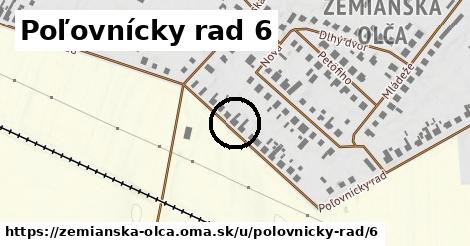 Poľovnícky rad 6, Zemianska Olča