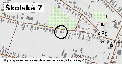 Školská 7, Zemianska Olča